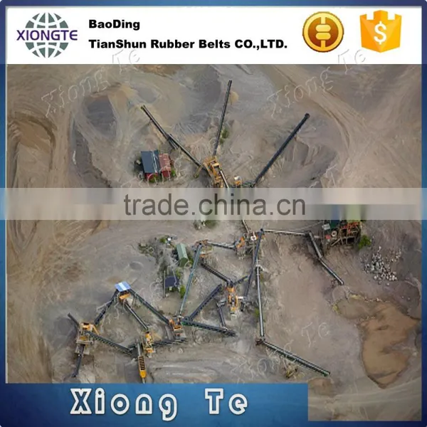 Sidewall Rubber Conveyor Belt With Cleat for Grain Transportation Made in China photo-2