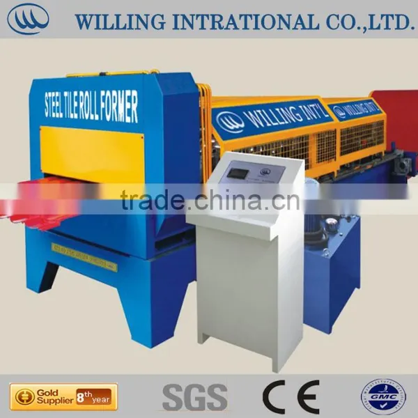 Glazed Tile Sheet Forming Machine Roof Tile Making Machine photo-2