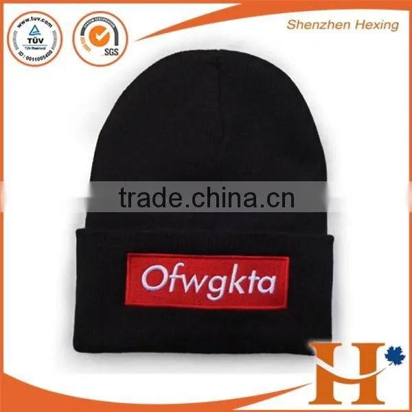 Customized Winter Hat Knitted Hat Beanies 100% Polyester photo-6