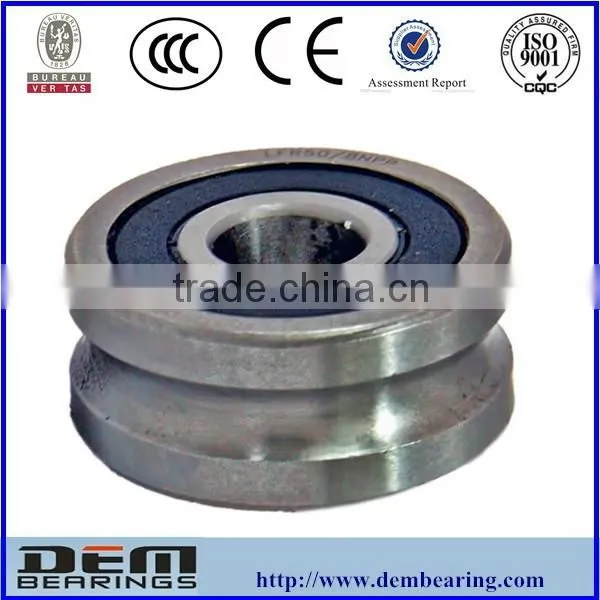 China Bearing Supplier Bearing LFR50/5NPP U GrooveTrack Roller Bearings With Size 5*17*8mm photo-2