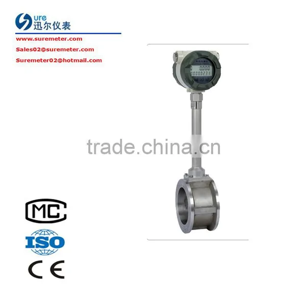 Steam Mass Gas Compressed Air Vortex Flow Meter photo-4