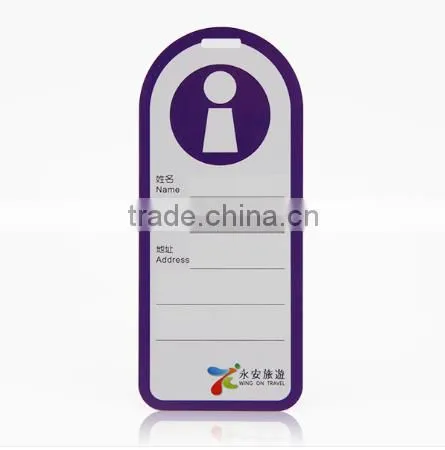 Nonstandard Custom Shape Big Size PVC Luggage Tags photo-2