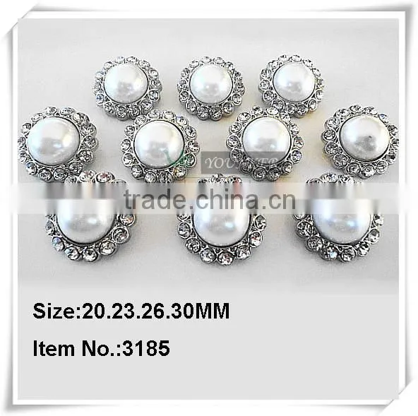 Hot Sale New Style Acrylic Rhinestone Button Flower Shape Sewing Silver Plating for Flower Center DIY Crafts photo-3