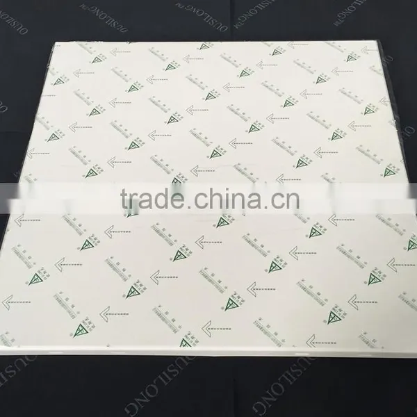 Beveled Edged Waterproof Suspended Aluminum/Metal Decorative Acoustic Ceiling Tiles 600x600mm photo-3