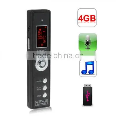 Support Telephone Recording Monitor Digital Voice Recorder With MP3 Player Function photo-2