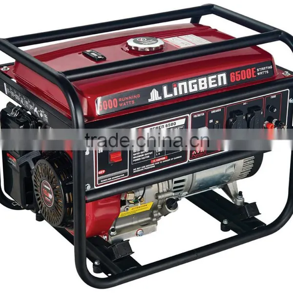 Lingben China 188F Yamaha Electric Generator 5kw OEM Price photo-6