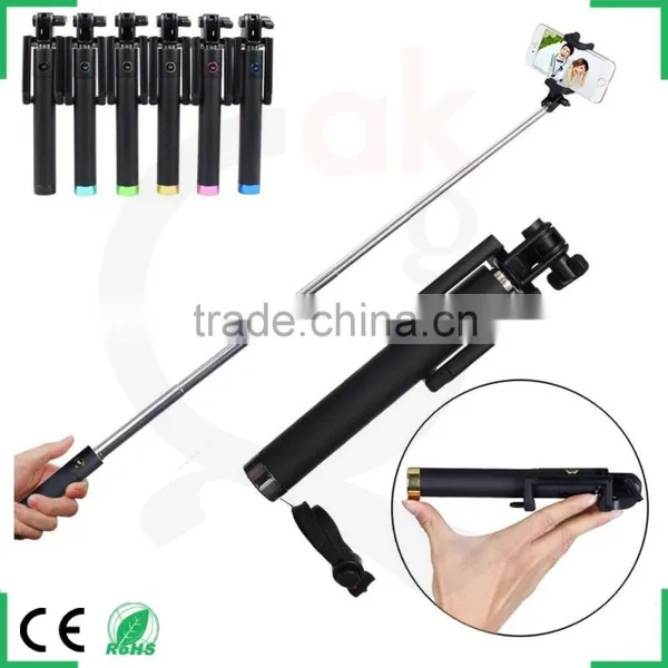 High-end Innovative Design Travel Snapshot Camera Tripod Folding Bluetooth Selfie Stick Monopod for Ios Android Smartphones photo-3