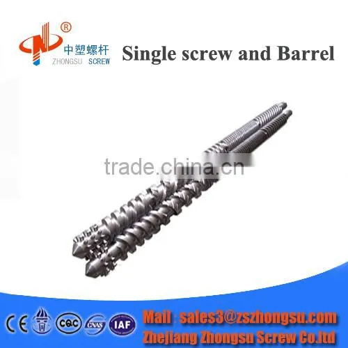Parallel Co-rotating Twin Screw Extruder Screw and Barrel