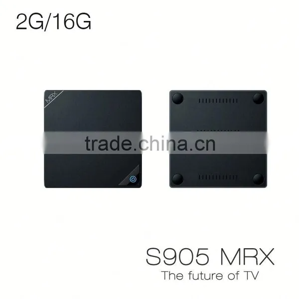 2016 New Item MRX Quad Core 64bit A53 S905 Smart tv Box 2G RAM 16G EMMC Flash Quad Core Android tv Box photo-4