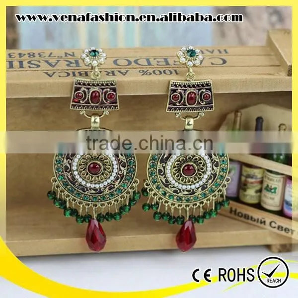 Girl Anique Fancy Bead Earring, Beaded Tassel Earrings photo-6