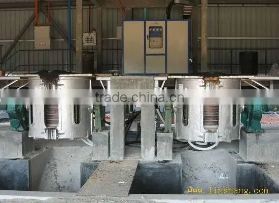 Chinese 1650.C Volume 250kg Induction Metal Melting Induction Furnace photo-3