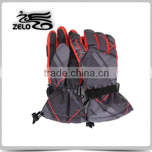 Wholesale Custom Cheap Professional Winter Waterproof Ski Gloves photo-3