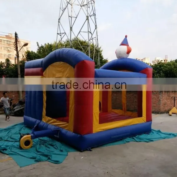 2015 Hot Commercial Clown Inflatable Bouncer Combo photo-5