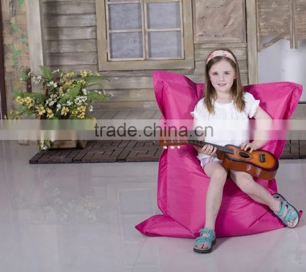 Solid Colored Children's Comfy Bean Bag Big Pillow Lounger Sofa Bed Or Chair photo-4