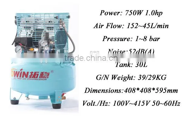 52db Portable Silent Air Compressor for Dental Use(TW7501) photo-2