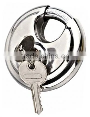 Disc Padlock Waterproof Discus Padlocks Stainless Steel Discus Padlock A2004 photo-2