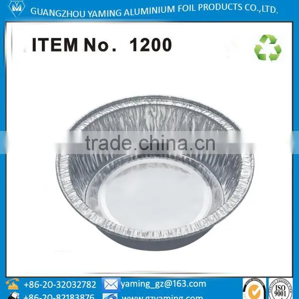 Aluminium Foil Microwavable Round Foil Cake Mold Bakery Use Cake Container