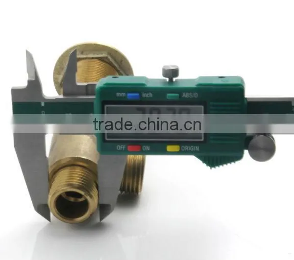 Bulkhead Push to Connect Refrigeration Nipple Tank Brass Swivel Solder Reducer Fittings photo-3