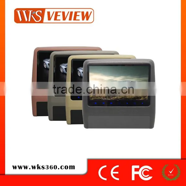 Direct Factory Wholsale New 9 Inch Car Headrest Dvd 800*480 HD Monitor photo-2