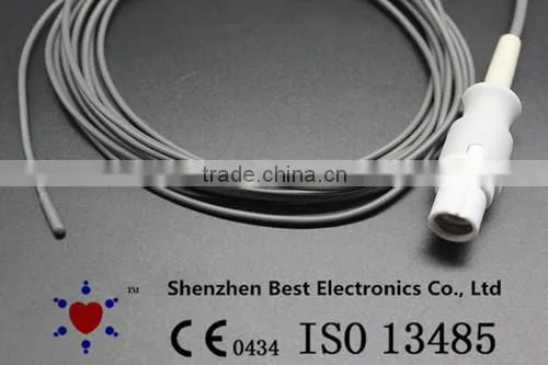 Siemens Drager 5204644, 5204651 Temperature Probe/ Sensor, 3m, Pediatric General