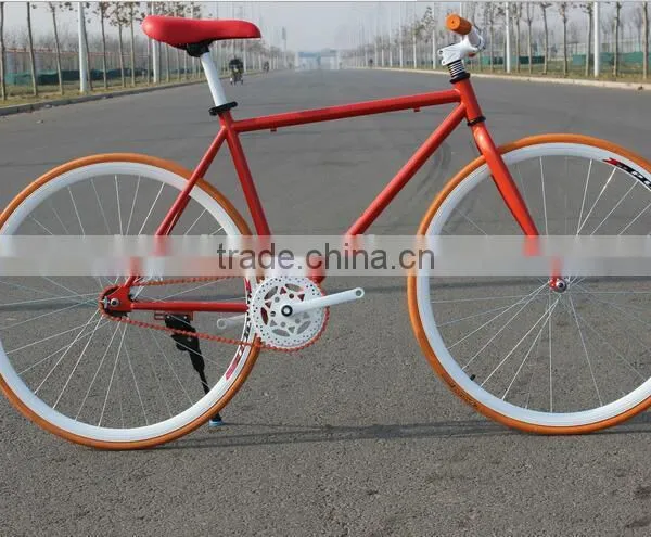 46cm Fixed Gear Bicycle Can Freely Try to Meet Customer Requirements Color Standard High Carbon Steel Bike photo-3