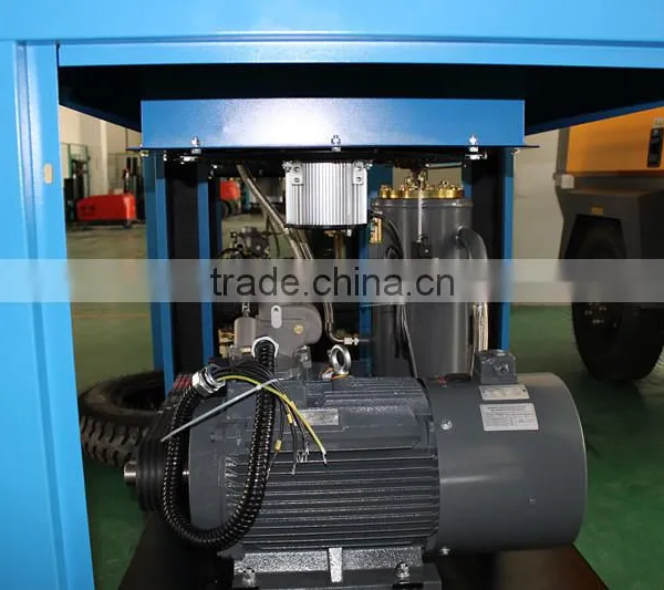 30KW 5m3/min Oil Lubricated Industrial Electric Rotary Screw Type Air Compressor photo-4