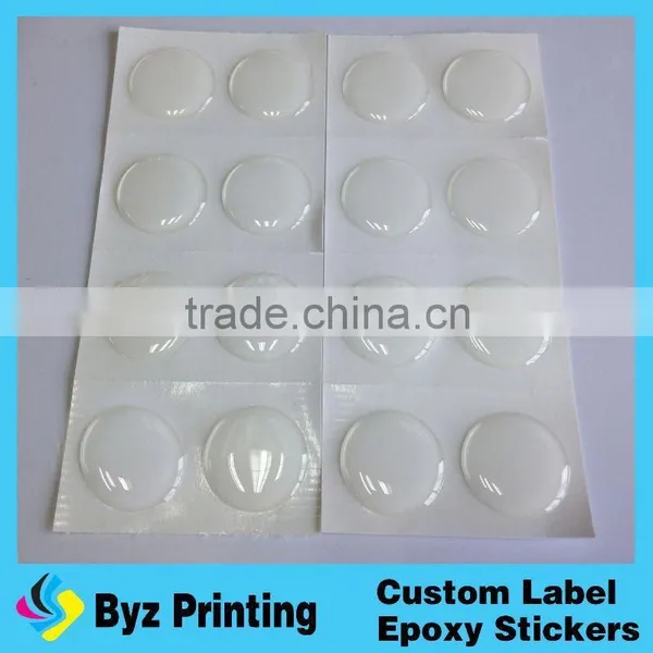 Custom 3d Diamond Shape Epoxy Dome Stickers photo-2