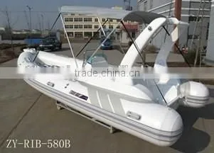 Inflatable Fiberglass Boat China Rib Boats 6 Persons photo-2