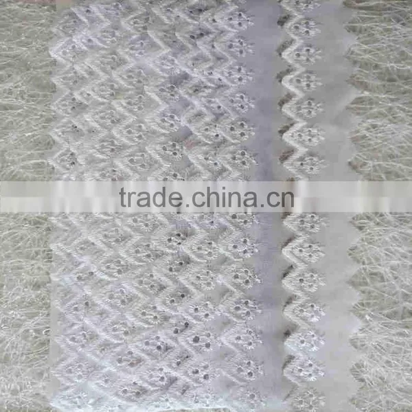 Fashionable White Cotton Lace Trimming T/C 2" Trimming Lace photo-2