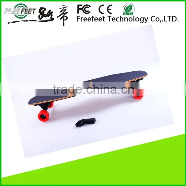 2016 No Foldable 4-wheel Electric Longboard Skateboard, 1800w Dual Drive Hub Motor Skate Board With Samsung Battery photo-2