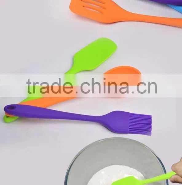Colorful Food Grade Heat Resistant Silicone Utensils/ Silicone Kitchen Utensil Set /Slicone Cooking Utensils Sets photo-3
