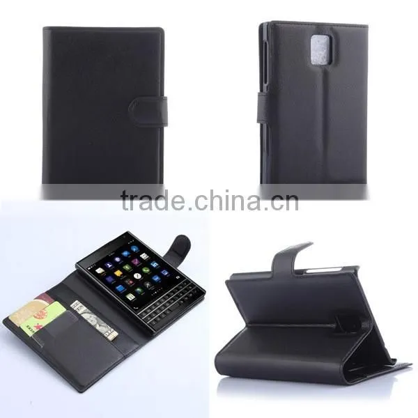 New Arrival Slim Wallet Flip Cover For Blackberry Passport Case