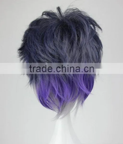 Diabolik Lovers Anime Short Cosplay Hair Lolita Party Fashion Men Wig N499 photo-3