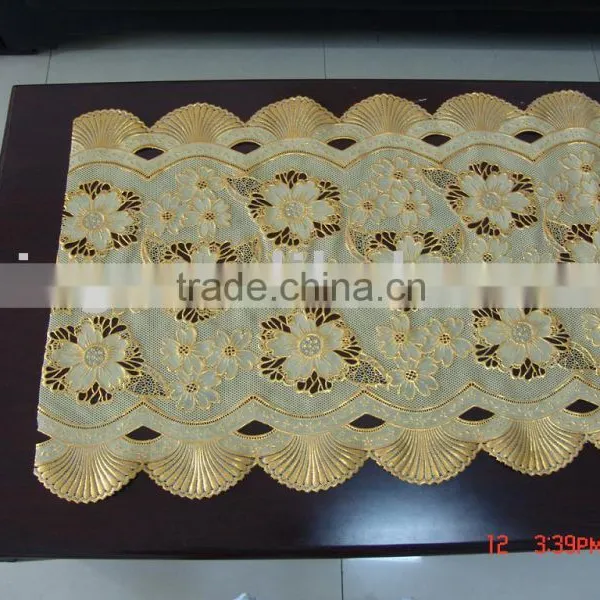 PVC Long Lace Table Cloth