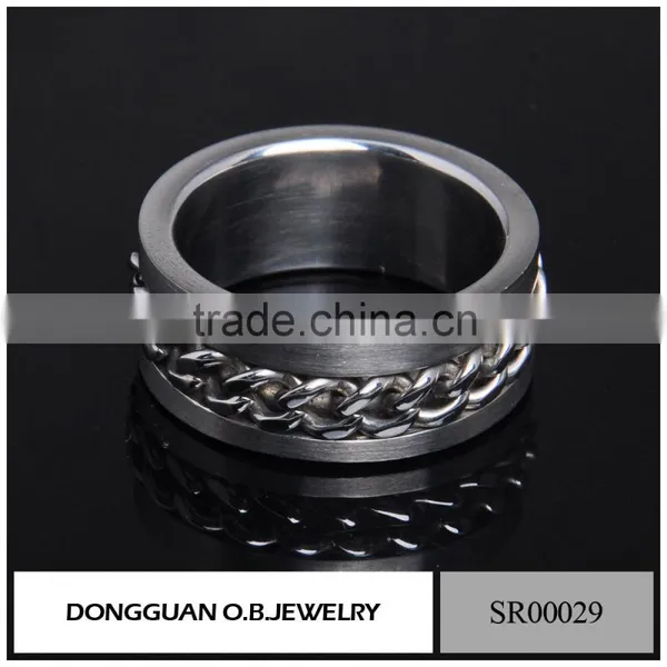 Stainless Steel Mens Ring /Fashion Gay Men Ring Jewelry photo-6