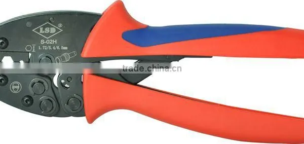 CE ROHS Experience Production for 10years LSDgood Qutails Pliers for Coax Crimping S-02H Rg58 Rg59 Ratchet Hand Crimping Tools photo-3