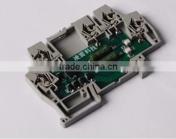 Ultra Thin Control Series The Integration of Two Line Lightning Current and Surge Protector
