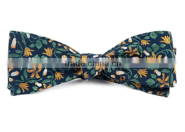 2016 Latest Fashion Custom Made Plaid Self-tie Skinny Mens Bow Tie photo-3