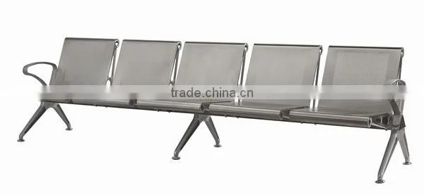 Four Seats Table 304 Stainless Steel Hot Sale Airport Seating photo-4