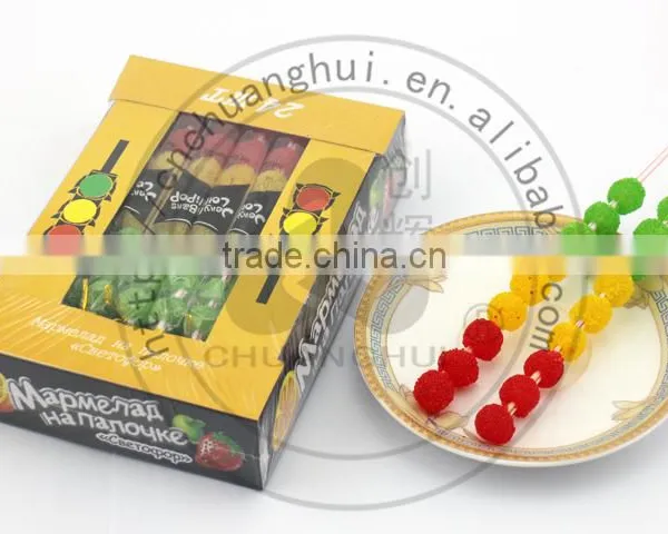 3 Colours 9pcs Traffic Signal Jelly Drops Candy Ball photo-2