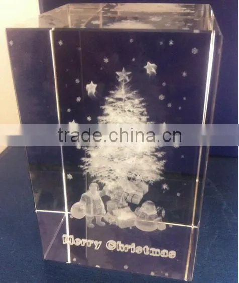 Christmas Gift Ornament Decor Crystal tr ee photo-5