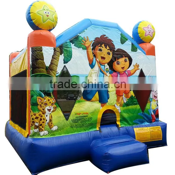 Dora Theme Explorer Inflatable Bounce House for Sale photo-4