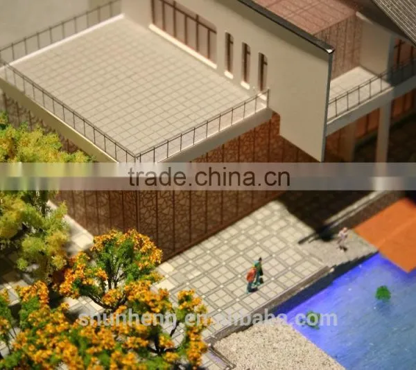 High-grade Residential House Model Of Architect Design Drawing photo-3