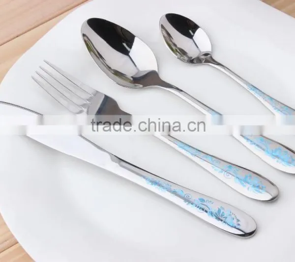 Hot Sale Promotional High Grade Daliy Use Stainless Steel Sutlery 24pcs Set KX-S148 photo-4