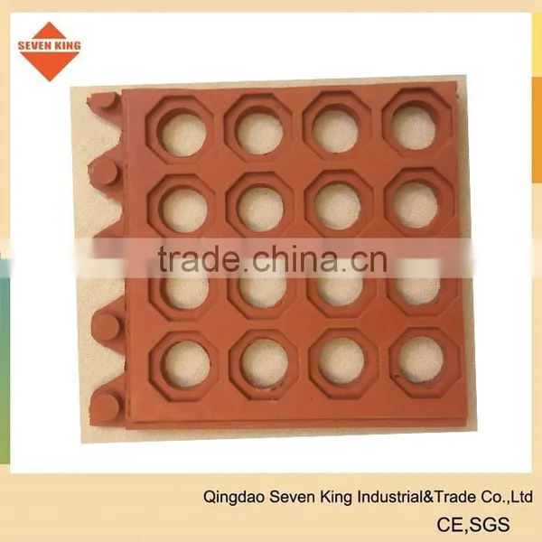 Waterproof Anti Slip Restaurant Kitchen Floor Rubber Hole Mats photo-5