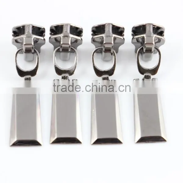 Technical Fashion Glossy Metal Zipper Slider Wholesale OEM Zipper Slider photo-2