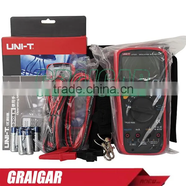 UNI-T UT531 LCD Insulation Digital Multimeter Volt Amp Ohm Capacitance Tester photo-5