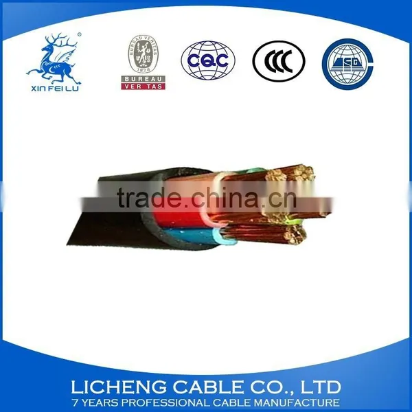 5 Cores Copper Xlpe Insulated Pvc Coated Electrical Power Cable 5x25mm2 photo-6
