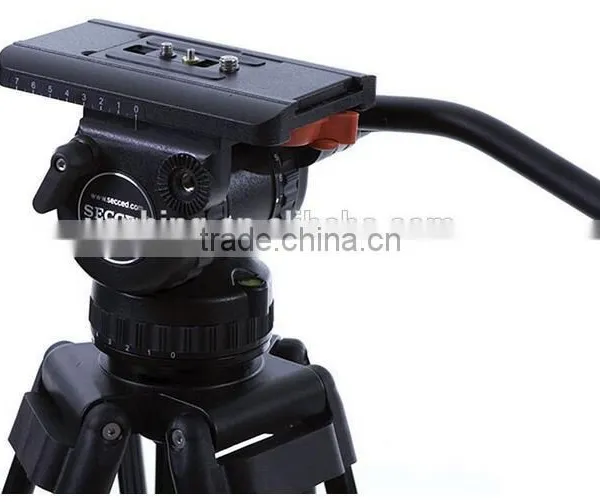Professional Video Camera Tripod Secced Reach Plus 2 Tripod Loading 11.4kg photo-4