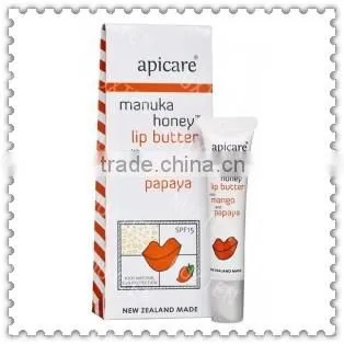 Manuka Honey Lip Butter With Mango and Papaya